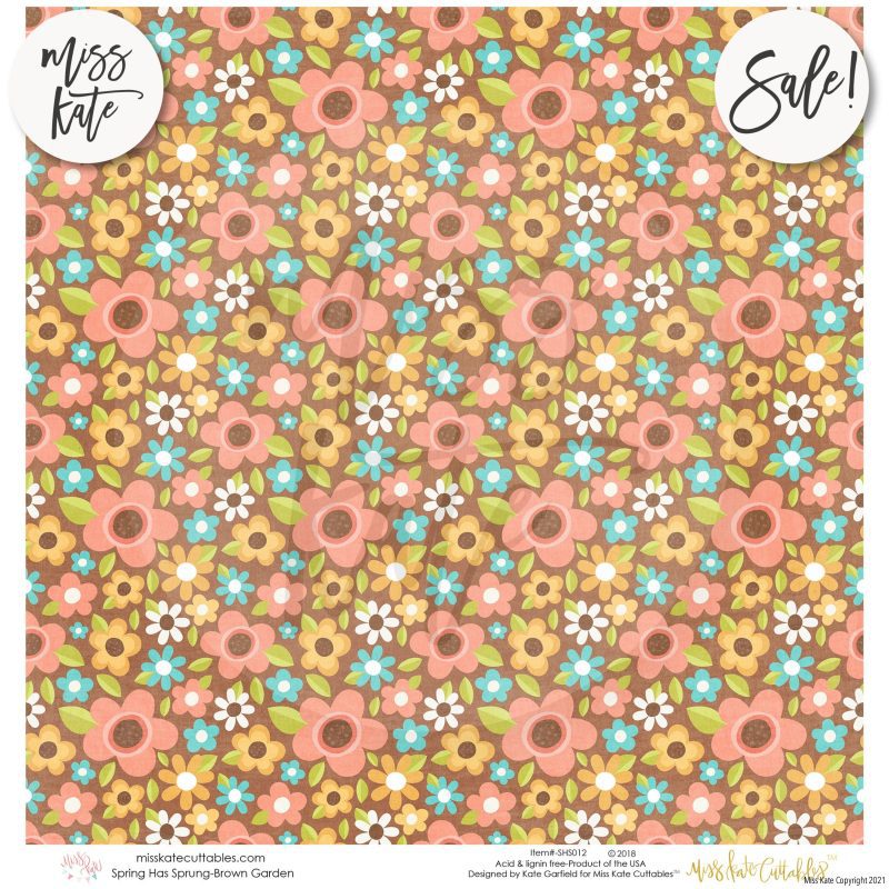 spring has sprung paper pack 12x12 ss 677