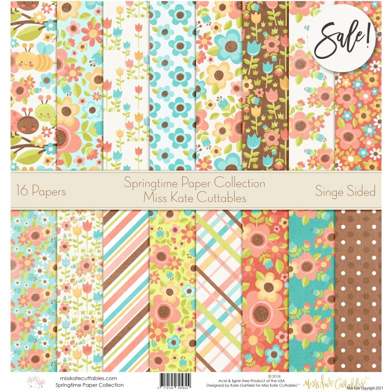 springtime paper pack 12x12 ss 373