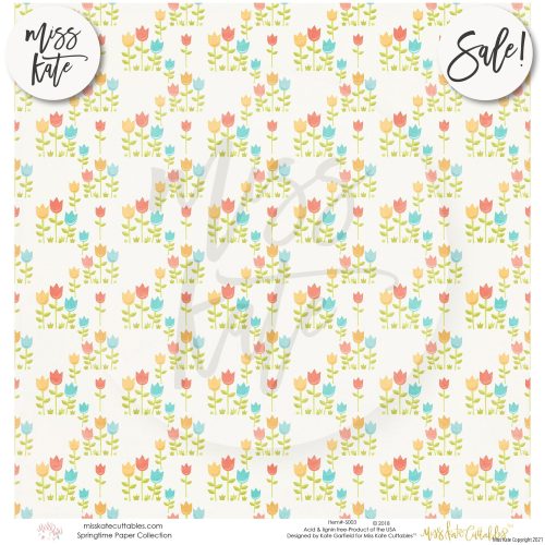 springtime paper pack 12x12 ss 489