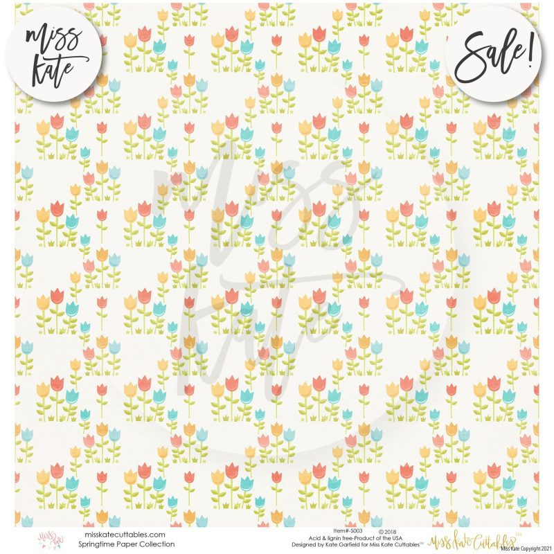 springtime paper pack 12x12 ss 489