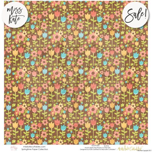 springtime paper pack 12x12 ss 664