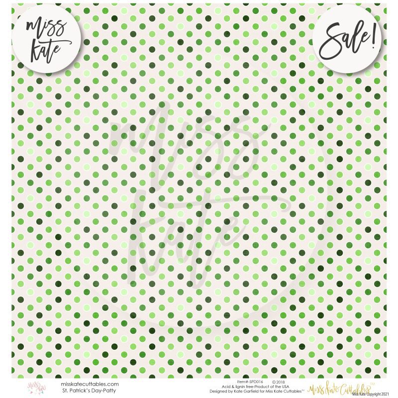 st patricks day paper pack 12x12 ss 226