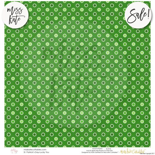 st patricks day paper pack 12x12 ss 320