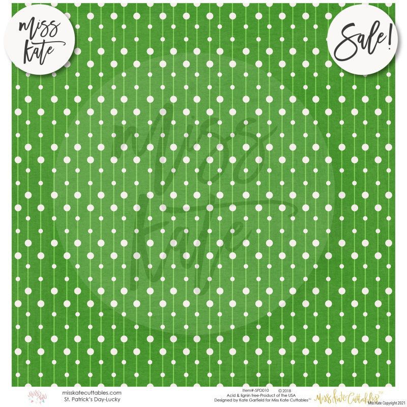 st patricks day paper pack 12x12 ss 594