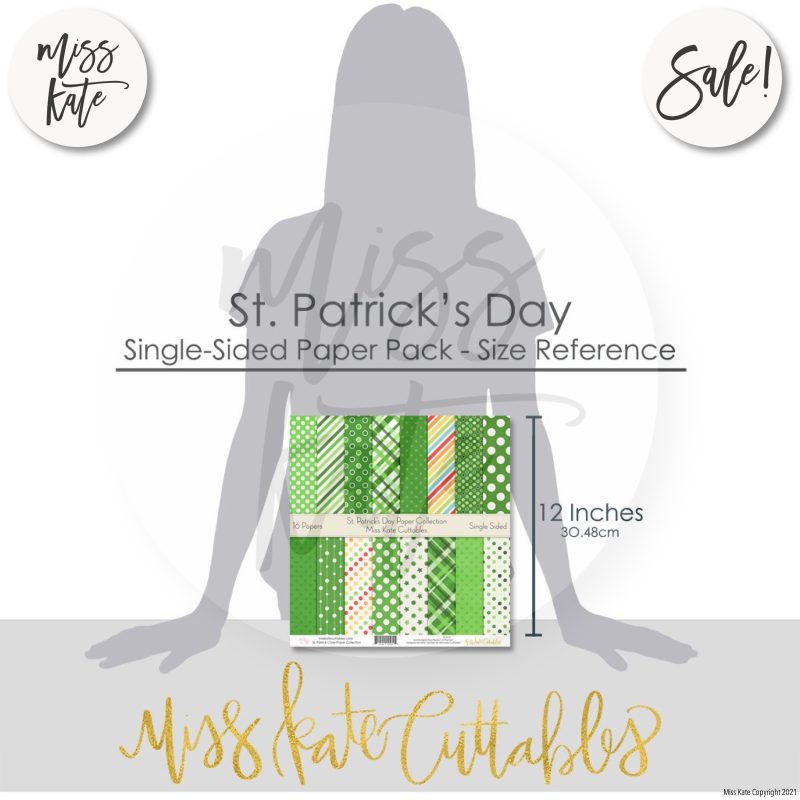 st patricks day paper pack 12x12 ss 727