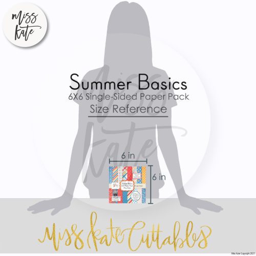 summer basics 6x6 paper pack ss 416