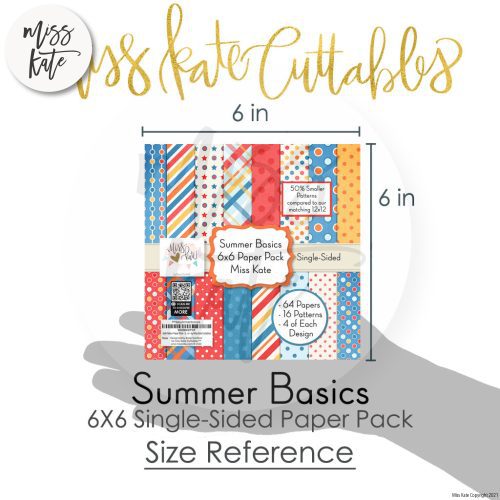 summer basics 6x6 paper pack ss 753