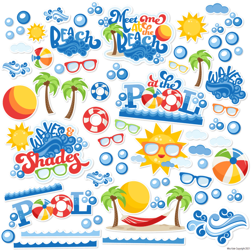 summer basics die cuts 60 323