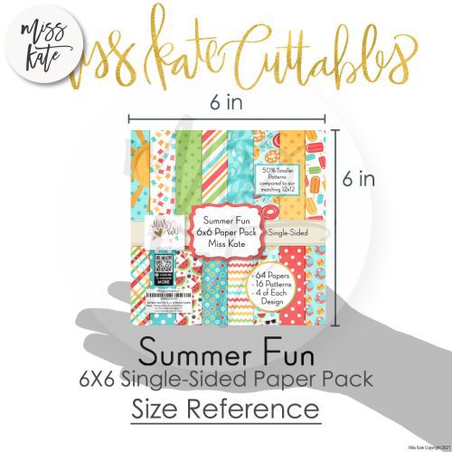 summer fun 6x6 paper pack ss 361