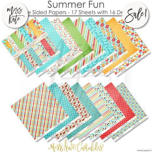 summer fun paper pack 12x12 ss 909