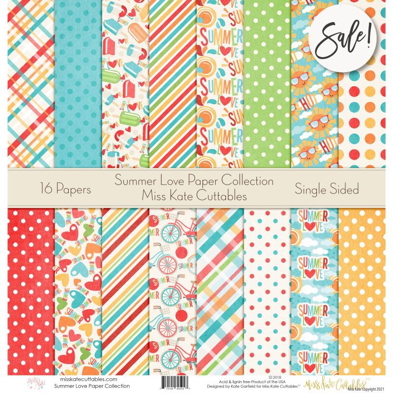 summer love paper pack 12x12 ss 558