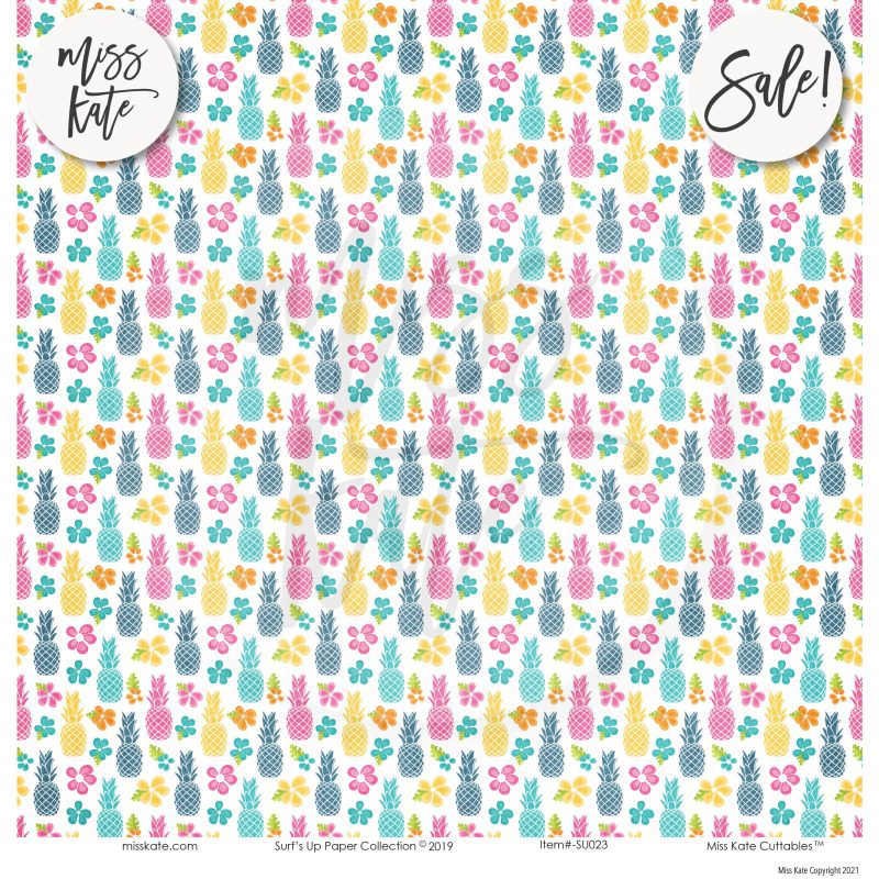 surfs up double sided paper pack 12x12 ds 504