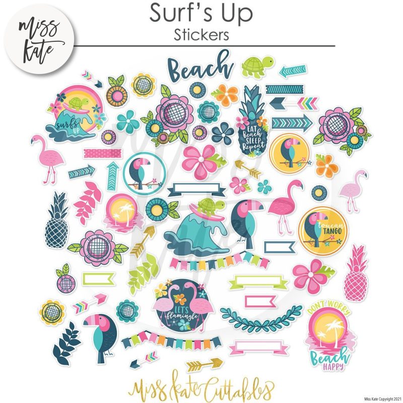 surfs up stickers 947