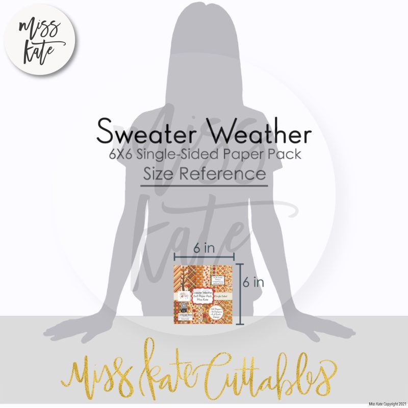 sweater weather 6x6 paper pack ss 571