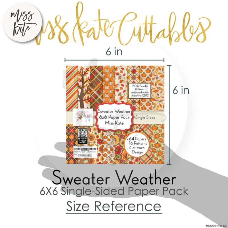 sweater weather 6x6 paper pack ss 782