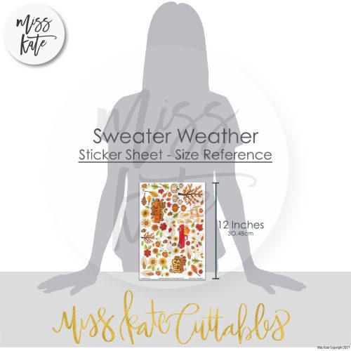 sweater weather stickers 323