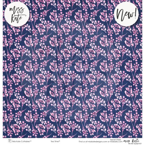 tea time paper pack single sided 12x12 ss 128