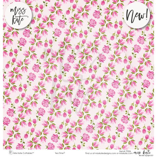 tea time paper pack single sided 12x12 ss 193