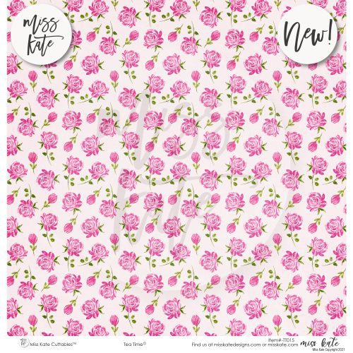 tea time paper pack single sided 12x12 ss 283