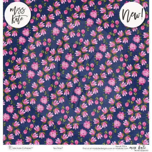 tea time paper pack single sided 12x12 ss 491