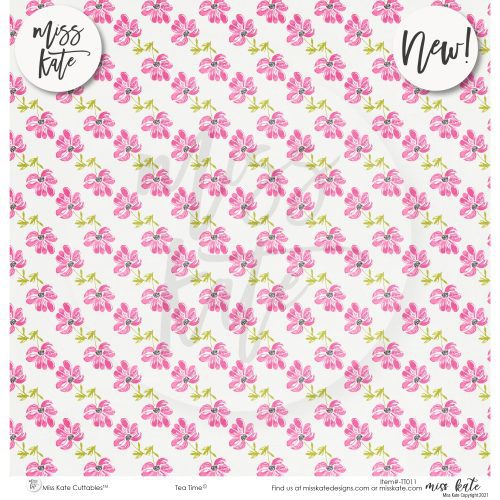 tea time paper pack single sided 12x12 ss 914