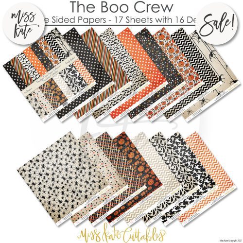 the boo crew paper pack 12x12 ss 337