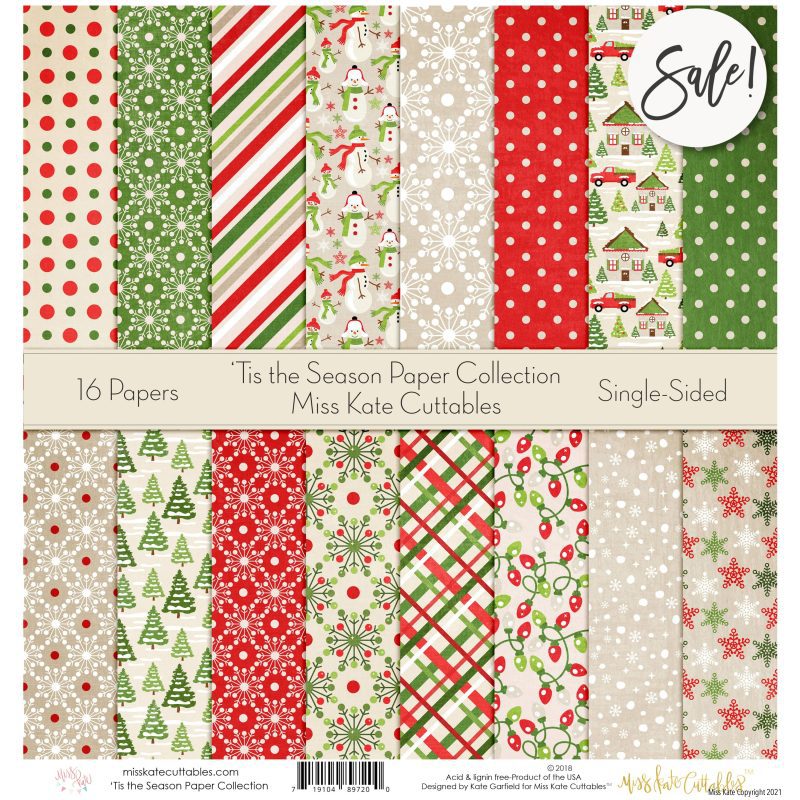 tis the season paper pack 12x12 ss 168