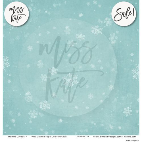 white christmas paper sticker kit 12x12 ds 718