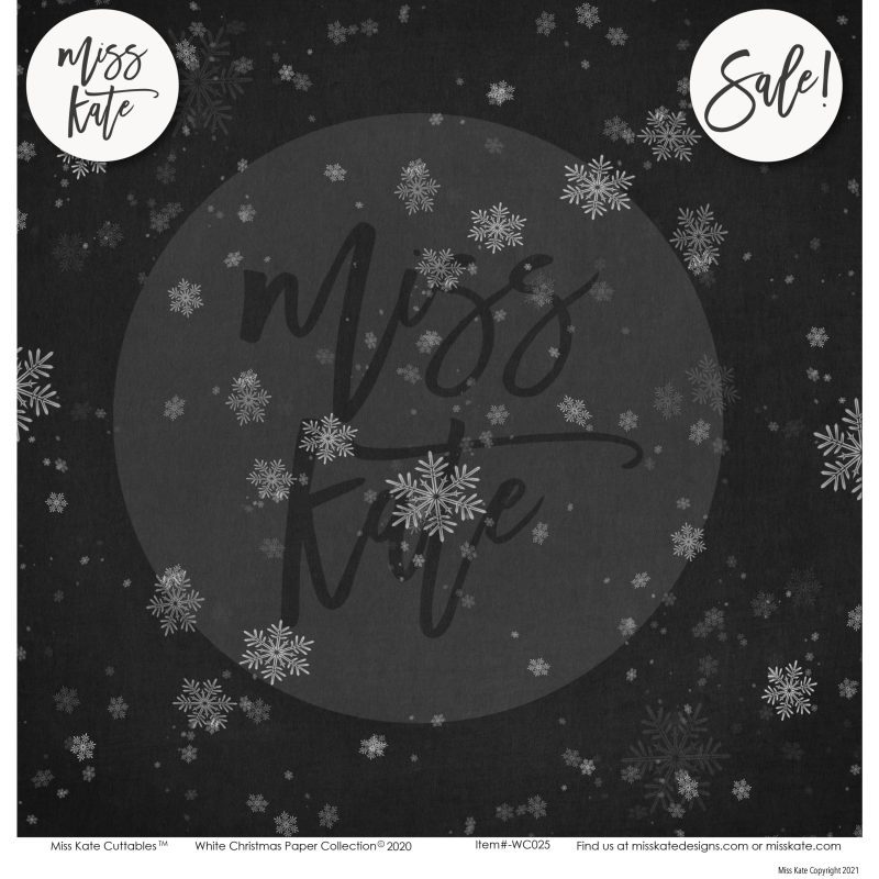 white christmas paper sticker kit 12x12 ds 974