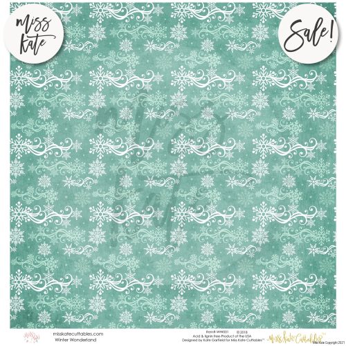 winter wonderland paper pack 12x12 ss 465