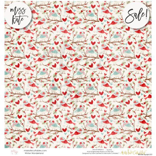 winter wonderland paper pack 12x12 ss 549