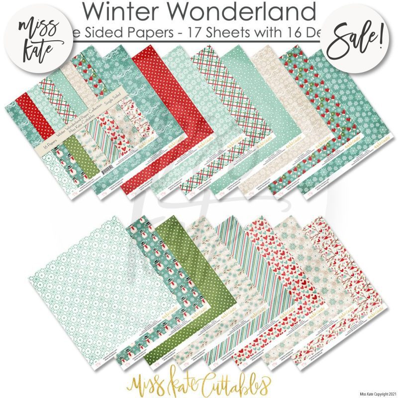 winter wonderland paper pack 12x12 ss 630